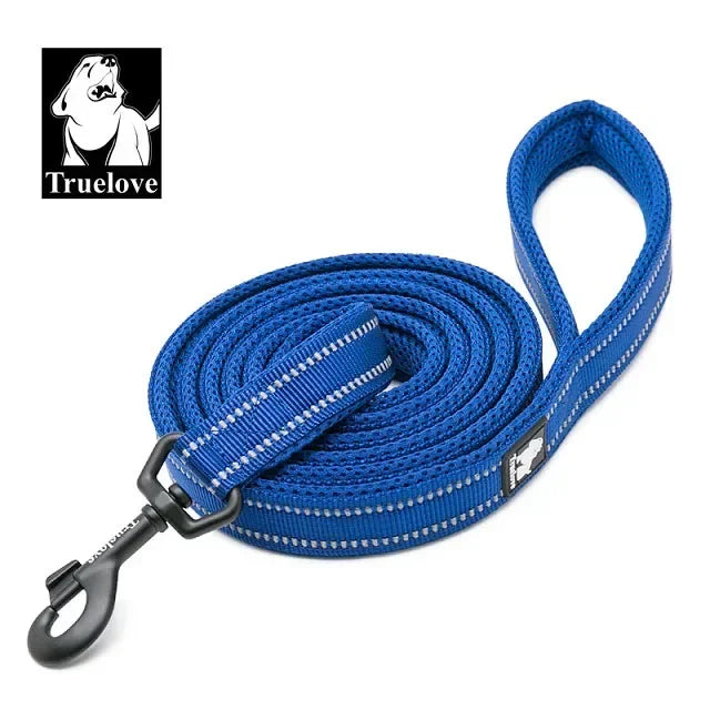 Truelove Soft Pet Leash Reflective Nylon Mesh Padded Puppy Large Dog or Cat Walking Training 11 Color 200cm TLL2112 Dropshipping